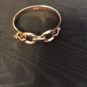 Coach rose gold metal bracelet